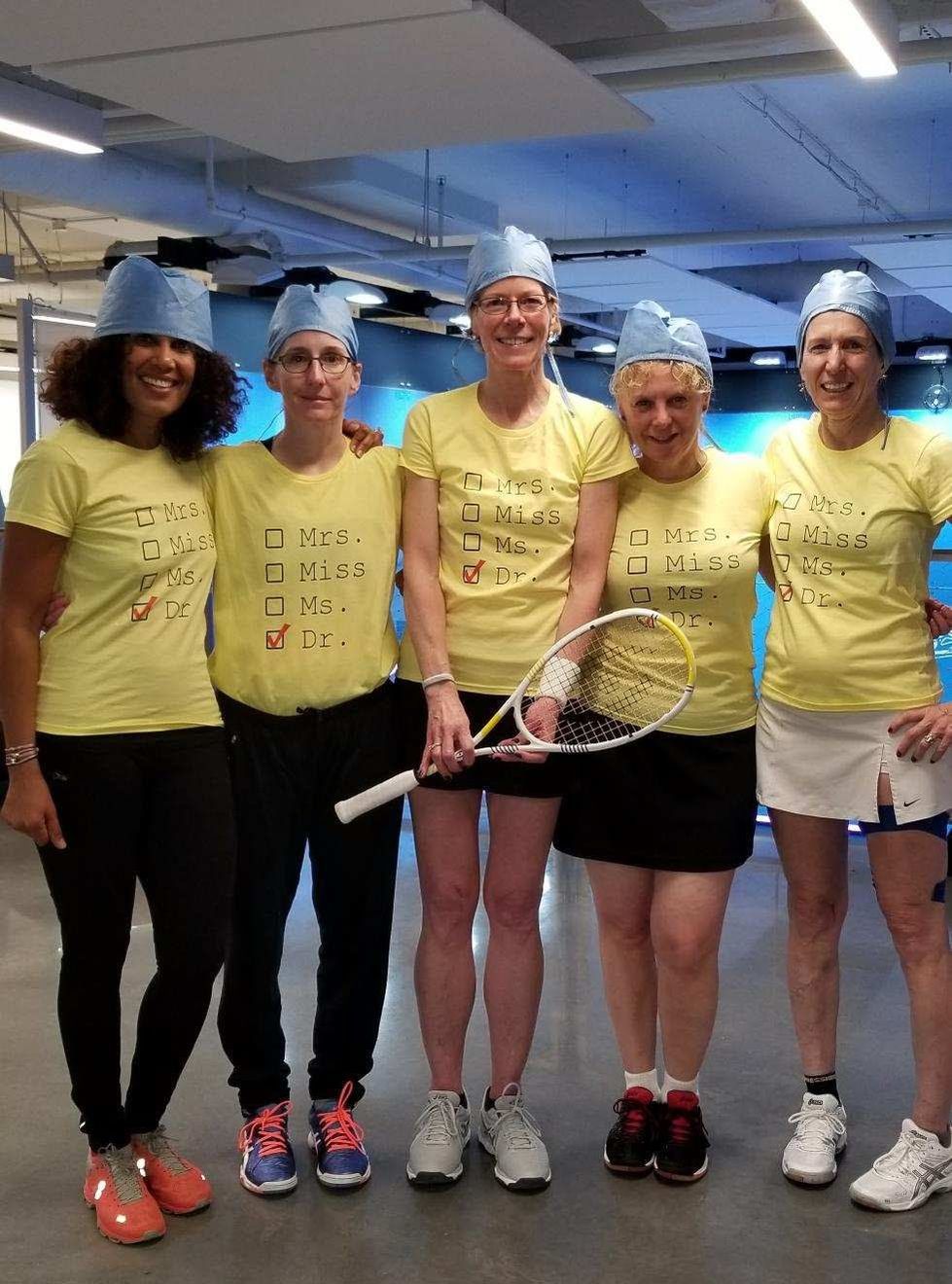 Squash players in DC trained by Squash Revolution
